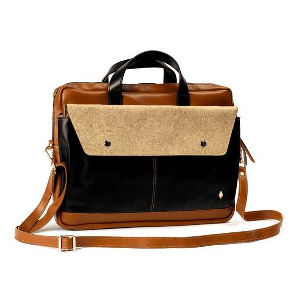 Willow Laptop Sleeve Green Gingerbread
